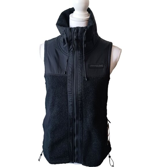NEW Under Armour UA‎ Mission Boucle Vest in Black, Size XS - Picture 1 of 14